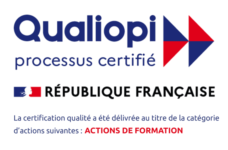 Certifcat Qualiopi espace projet Formation