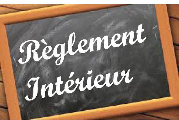 Réglment intérieur Espace projet Formation